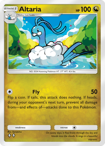 Pokemon TCG Pocket - B3a 052 Altaria