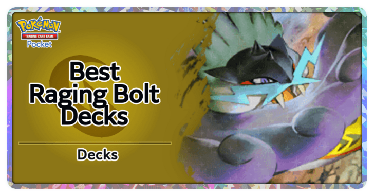Pokemon TGC Pocket - Raging Bolt Best Deck Build and How to Play