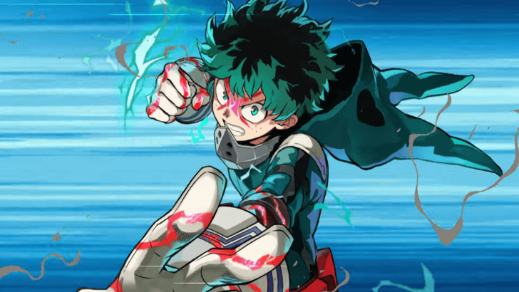 my hero academia united survival deku powering up