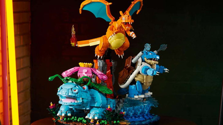 pokemon lego venausaur charizard blastoise