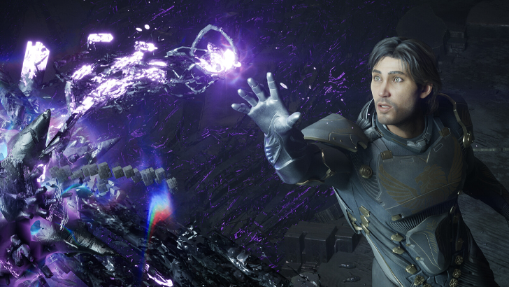 exodus jun aslan reaching out to glowing purple orb