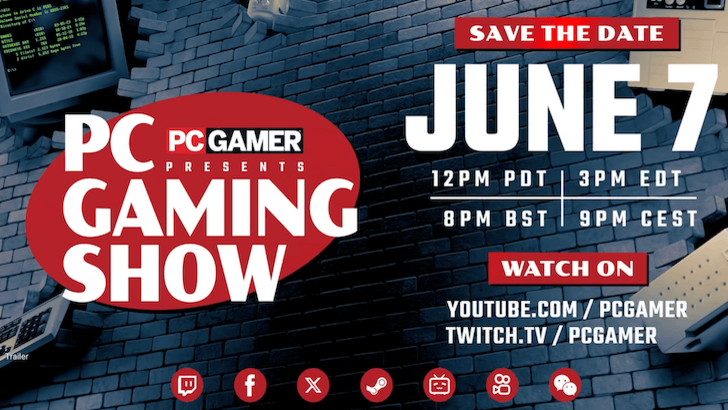 PC Gaming Show Logo and Info