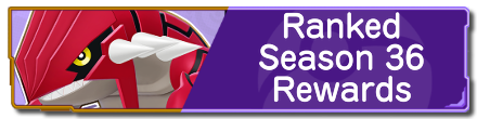 Pokemon UNITE - Ranked Season 36 Page