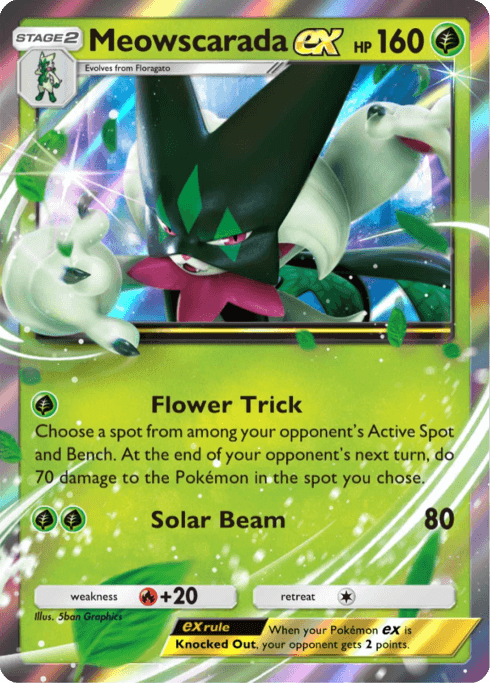 Pokemon TCG Pocket - P-B 063 Meowscarada ex