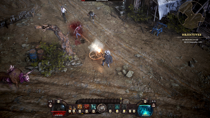 the dark west gameplay