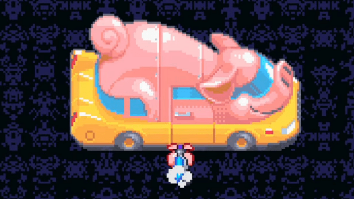 pixel washer pig mobile