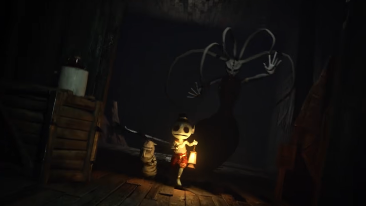 kumarn running from monster