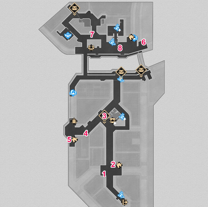 Dovebrook District Opponents Map