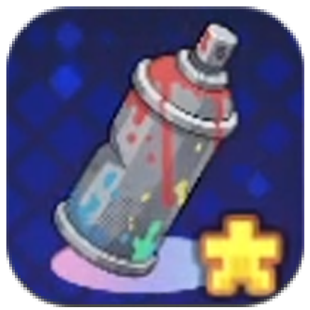 HSR Pixel Plane Rumble - Spray Paint Bottle