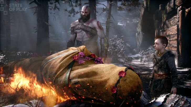 god of war laufey kratos and loki cremate faye