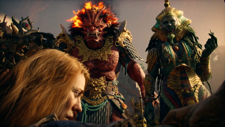 god of war laufey begtse and sekhmet