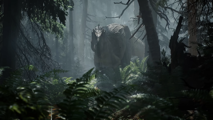 The Lost Wild T-Rex stalking