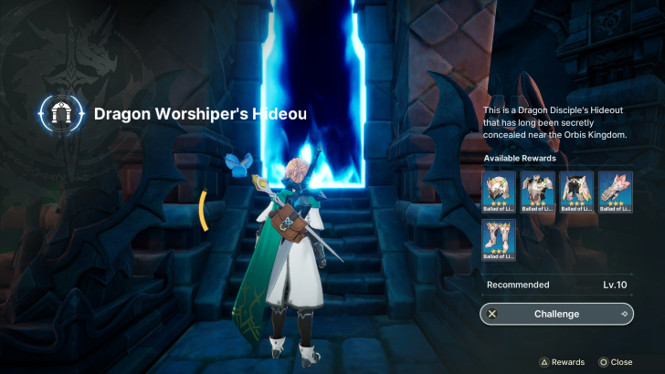 dragonsword awakening dungeon