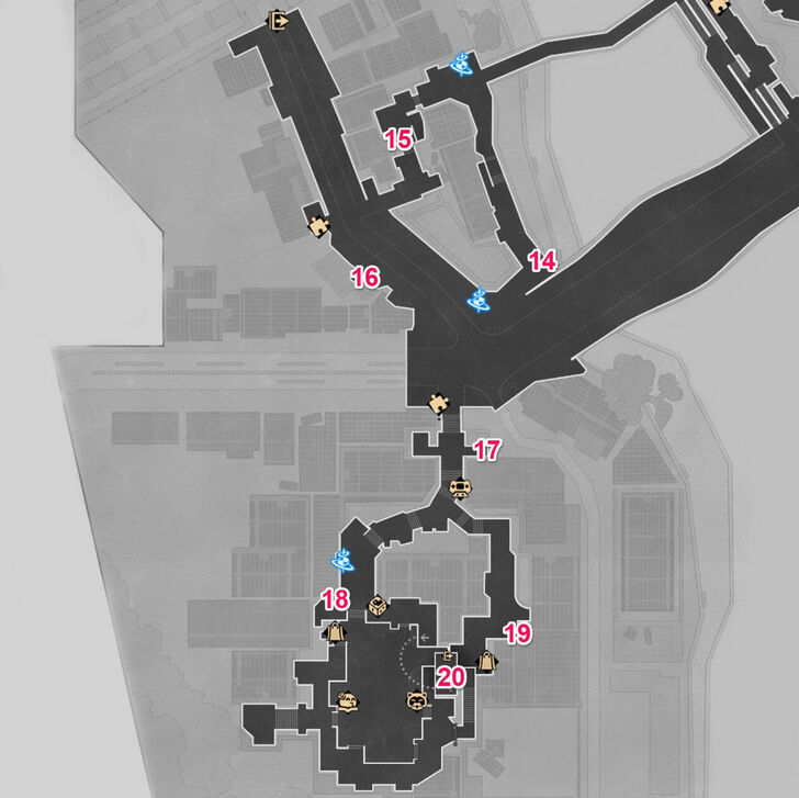 Duomension City F1 West Nameless Wispae Locations