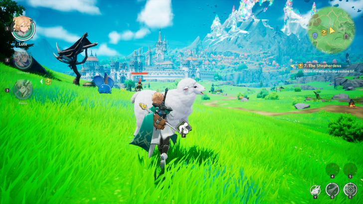 dragonsword awakening carrying sheep