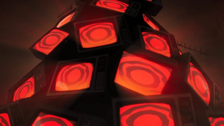 Tower of TVs