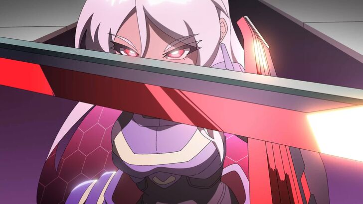 SHADE PROTOCOL Zura holding a sword
