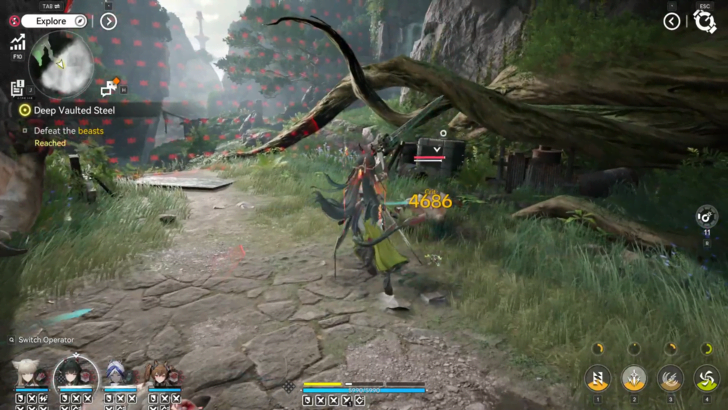Arknights Endfield - Defeat the Beasts Entrance of Sword Vault Dale
