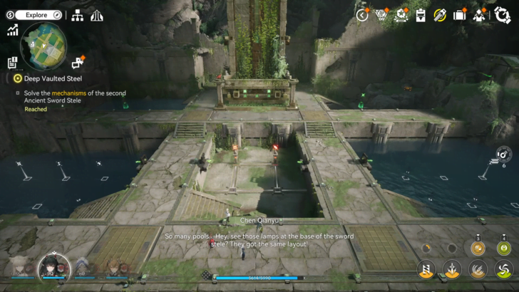 Endfield - Solve the Mechanism of the Second Ancient Sword Stele