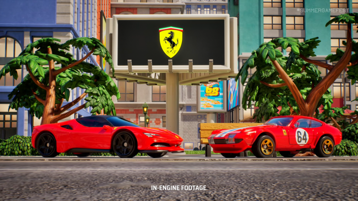 hotwheels infinite rush ferraris