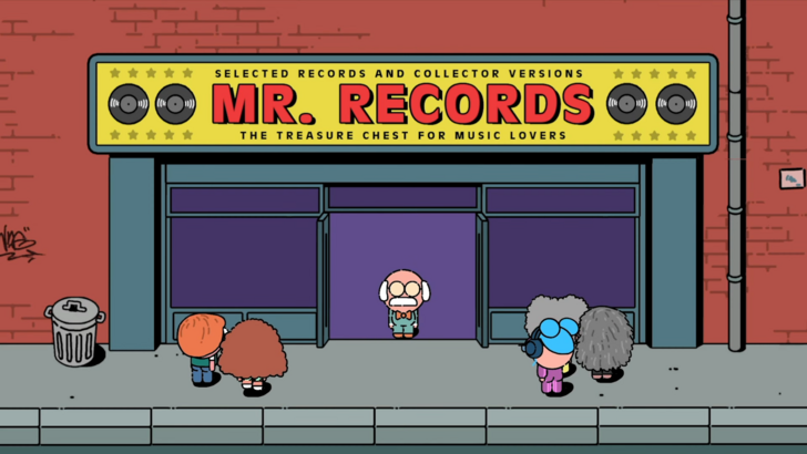 Mr. Records logo