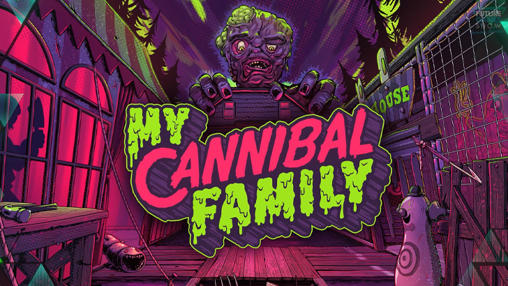 my cannibal family title card