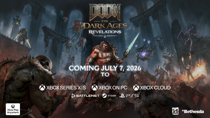 doom the dark ages revelations doom slayer standing amidst demons