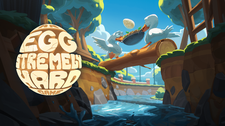 An Eggstremely Hard Game logo and title