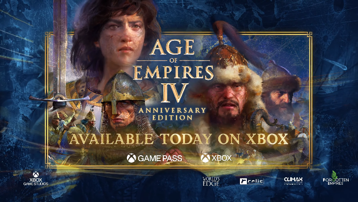 Age of Empires IV Anniversary Edition available today on Xbox