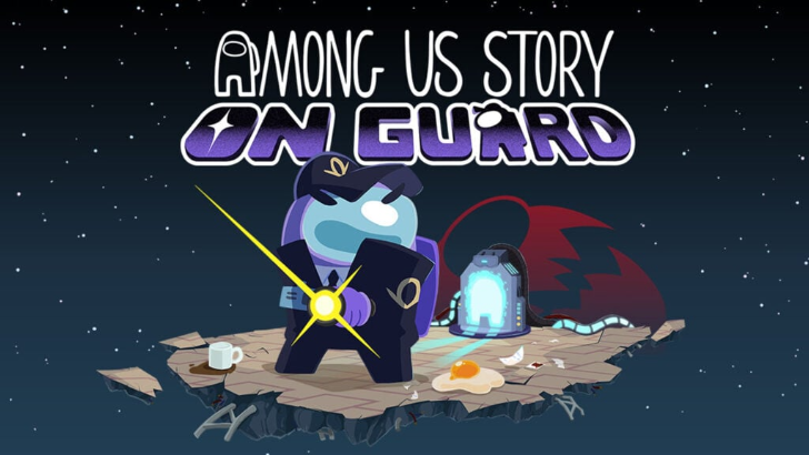 Among Us Story: On Guard title