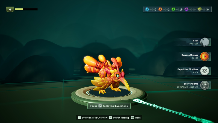 voidling bound evolution