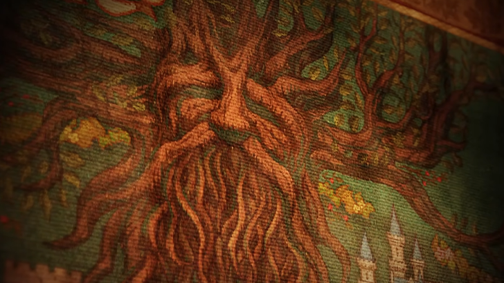 deku tree tapesty