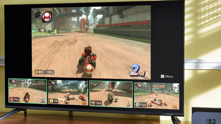 switch 2 docked mode