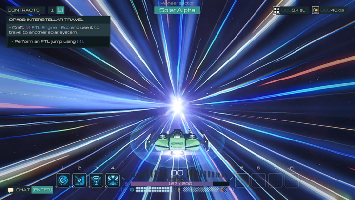 spacecraft hyperdrive jump