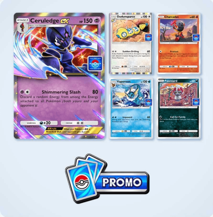 Ceruledge ex Drop Event Details