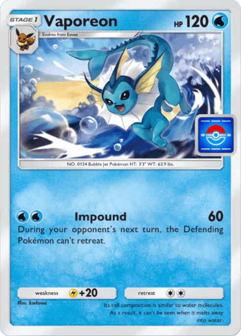 Pokemon TCG Pocket - P-B 065 Vaporeon