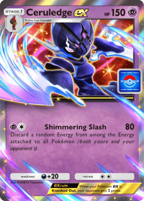 Pokemon TCG Pocket - P-B 066 Ceruledge ex