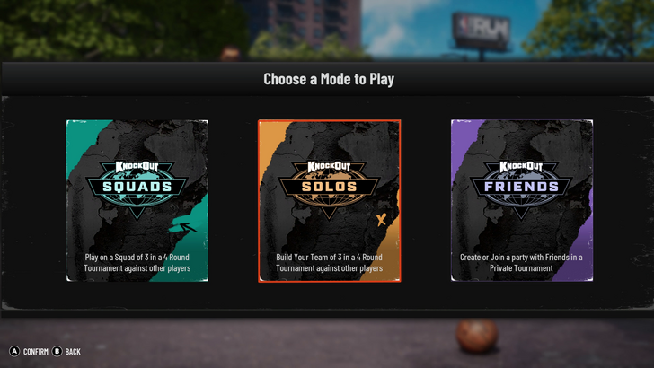 NBA The Run game modes