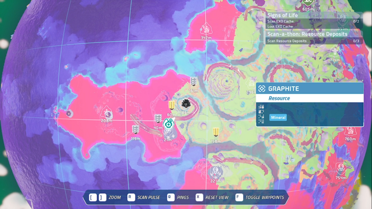 Istarseeker astroneer expeditions planet map scan
