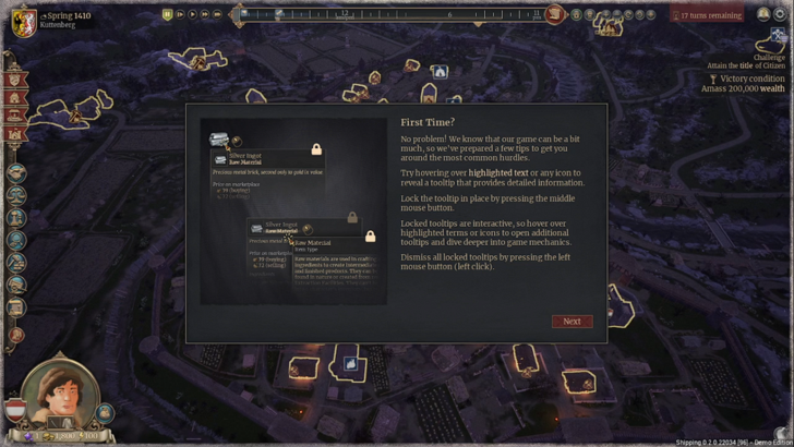 the guild europa 1410 camera tutorial window