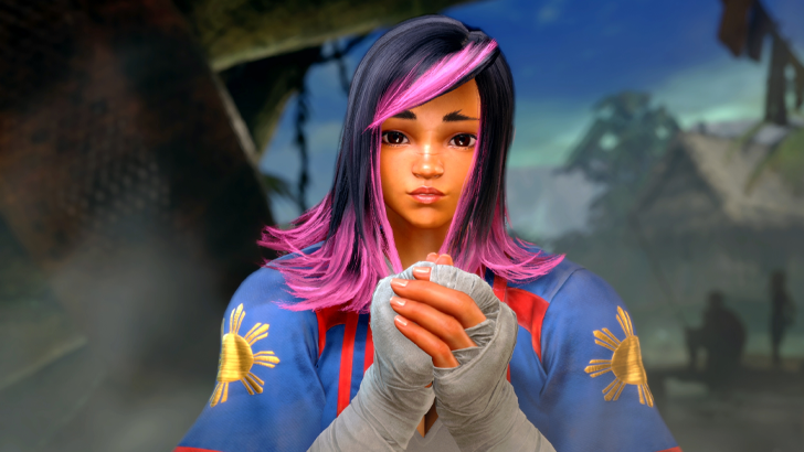 yasmine closeup hair down