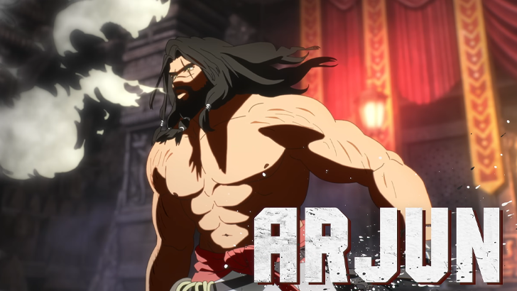 arjun half body with name