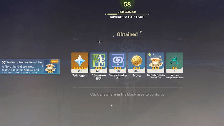Genshin - Sandrone Bonus Rewards