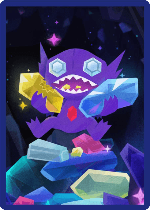 Sableye Card Sleeve Card Sleeve