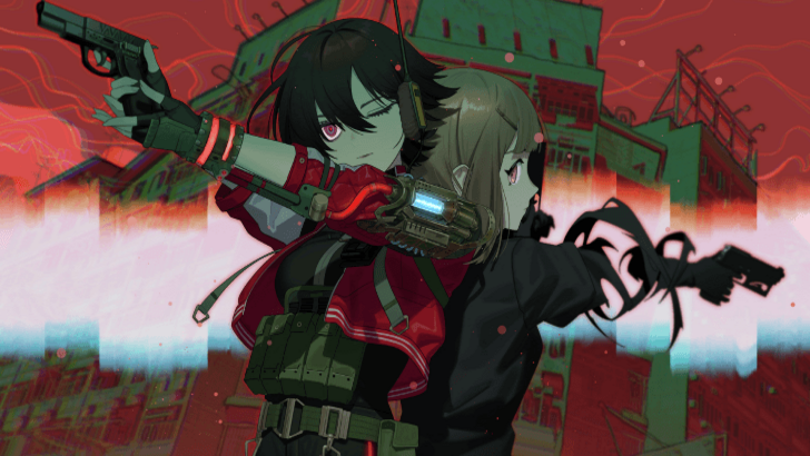 anomalith keyart of reona and arisa