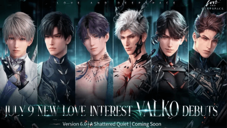 love and deepspace all characters version 6.0