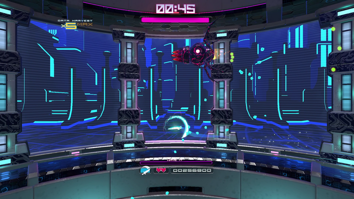 OUTBLAST Hydra chasing the player ship