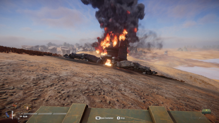 sand destroying walkers