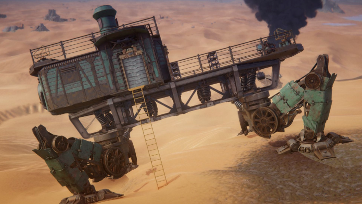 SAND trampler full view