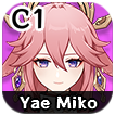 Genshin - Yae Miko Sub-DPS Rank